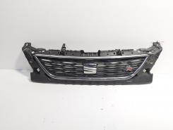 Grila bara fata centrala sus cu sigla, cod 5F0853654D, Seat Leon (5F1) (id:677958)