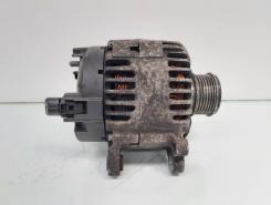 Alternator 140A Valeo, cod 06F903023C, Vw Golf 5 (1K1), 2.0 TDI, BMM (idi:654623)