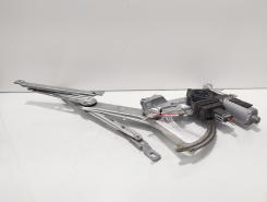 Macara cu motoras usa stanga fata, cod GM13132220, Opel Zafira B (A05) (id:681668)