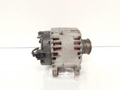 Alternator 180A Valeo, cod 03L903023E, Audi A3 Cabriolet (8P7), 2.0 TDI, CBA (idi:666920)