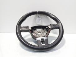 Volan piele cu comenzi, cod 3C8419091BE, Vw Passat (362) (id:687323)
