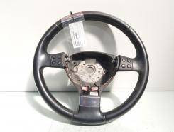 Volan piele cu comenzi si padele, cod 1Q0419091AE, Vw Golf 5 Plus (5M1) (id:689085)