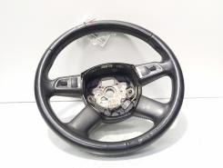 Volan piele cu comenzi, cod 8K0419091BG, Audi A4 (8K2, B8) (id:689109)