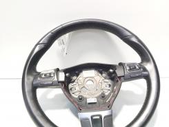 Volan piele cu comenzi si padele, cod 3C8419091BF, VW Passat Variant (365) (id:689108)