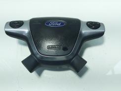 Airbag volan cu comenzi, cod EM51-R042B85-AA3ZHE, Ford Focus 3 (id:690444)