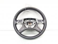 Volan piele cu comenzi, cod A2464601503, Mercedes Clasa C (W204) (id:691856)