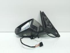 Oglinda electrica stanga cu semn, lumina ambientala si rabatare electrica, Skoda Octavia 3 (5E3) vol pe dreapta (id:693495)