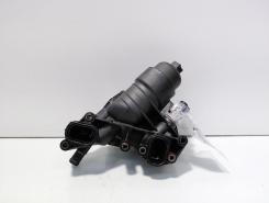 Carcasa filtru ulei cu racitor ulei, cod 152081926R, 70375888, Renault Trafic 3 Autobus (JG_), 1.6 DCI, R9M413 (id:696761)