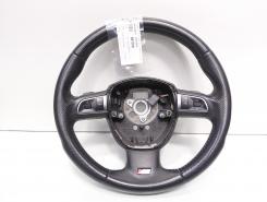 Volan piele cu padele si comenzi, cod 8P0419091, Audi Q5 (8RB) (id:697320)