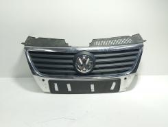 Grila bara fata centrala cu sigla si loc de senzori, cod 3C0853651, VW Passat (3C2) (id:697568)