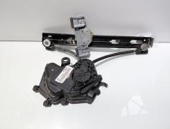 Macara cu motoras usa stanga spate, cod 6J4839401C, Seat Ibiza 5 Sportcoupe (6J1) (idi:697178)