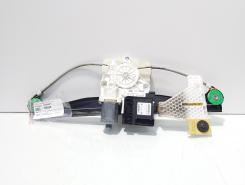 Macara cu motoras usa stanga spate, cod 8P4959801E, Audi A3 Sportback (8PA) (id:700238)
