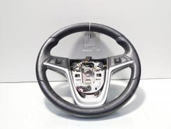 Volan piele cu comenzi, cod 13351025, Opel Astra J (id:700640)