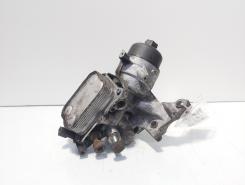 Carcasa filtru ulei cu racitor ulei, cod 55220802, Alfa Romeo Mito (955) 1.4 benz, 199A6000 (id:703627)