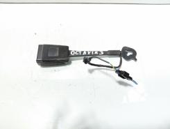 Capsa centura dreapta fata cu fir, cod 5G3857755C, Skoda Octavia 3 (5E3) (id:706515)