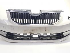 Bara fata cu proiectoare, loc spalatoare far si loc distronic, cod 5E0807221, Skoda Octavia 3 (5E3) (id:706656)