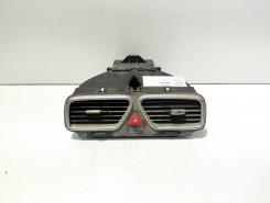 Grila aer bord centrala cu buton avarii, cod 1Q0819735C, Vw Eos (1F7, 1F8) (id:680428)