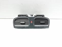 Grila aer bord centrala, cod 5K0815736D, Vw Golf 6 (5K1) (id:689023)