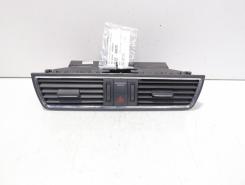 Grila aer bord centrala cu buton avarii, cod 5JA820951B, Seat Toledo 4 (KG3) (id:699797)