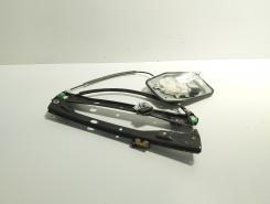 Macara cu motoras usa dreapta fata, cod 1K5837462B, Vw Golf 5 Variant (1K5) (id:714599)