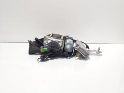 Centura stanga fata cu capsa si motoras, cod 616426600, Mercedes Clasa C (W204) (id:716222)