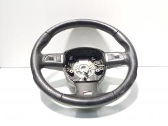 Volan piele cu comenzi, cod 8P0419091DT, Audi A3 (8P1) (id:717736)