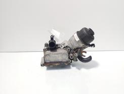 Carcasa filtru ulei cu racitor ulei, cod GM55238292, Opel Astra J Sedan, 1.3 CDTI, A13DTR (idi:717870)