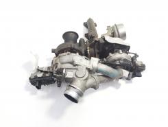 Turbosuflanta biturbo, cod 8513566, 8513568, Bmw X5 (F15, F85) 2.0 diesel, B47C20B (id:718739)