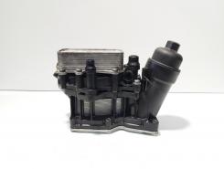 Carcasa filtru ulei cu racitor ulei, cod 70379327, Bmw 3 Cabriolet (E93) 2.0 diesel, N47D20C (idi:717190)