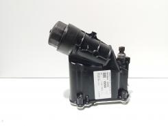 Carcasa filtru ulei cu racitor ulei, cod 70346292, Bmw 3 (E90) 2.0 diesel, N47D20A (id:652932)