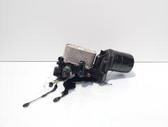 Carcasa filtru ulei cu racitor ulei, cod 04B115389B, 03L117021C, Vw Polo (6R) 1.4 TDI, CUS (id:722083)