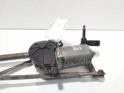 Motoras stergator fata, cod 13182340, Opel Corsa D, vol pe stanga (id:725116)