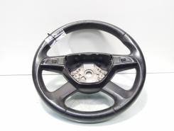 Volan piele cu comenzi, cod 5E0419091AC, Skoda Octavia 3 (5E3) (id:725873)