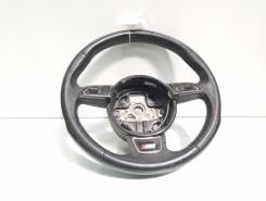 Volan piele cu comenzi, cod 8K0419091CA, Audi A4 Avant (8K5, B8) (id:730215)
