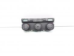 Display climatronic cu incalzire in scaune, cod 1K0907044DA, Vw Golf 5 Variant (1K5) (idi:727121)