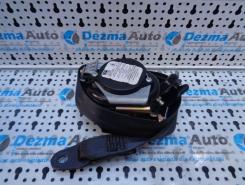 Centura dreapta fata cu capsa, 96527696XX, Peugeot 307 sedan, 2006-2009