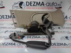 Centura dreapta fata cu capsa, 077350, Renault Megane 2, 2002-2008