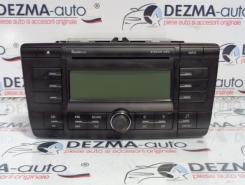 Radio cd cu mp3, 1Z0035161C, Skoda Octavia 2 (1Z3) 2004-2013