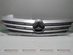 Grila bara fata centrala cu sigla A1698800983, Mercedes Clasa A (W169) (id:297582)