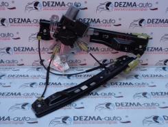 Macara cu motoras stanga fata GM 13302451, GM13302456, Opel Insignia sedan