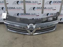 Grila bara fata centrala cu sigla, GM13225791, Opel Astra H Van