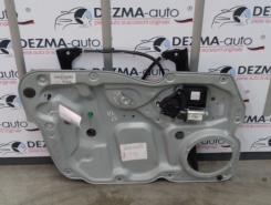 Macara cu motoras stanga fata, 1T2837729AE, 1T0959702, Volkswagen Touran (1T1, 1T2) (id:231866)