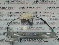 Macara cu motoras dreapta spate, 9646595580, Peugeot 407 SW (6E)