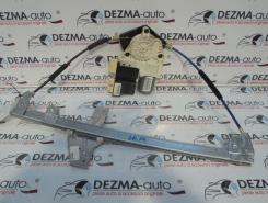 Macara cu motoras dreapta fata, 9634456880, 9649911680, Peugeot 307 SW (3H)