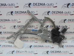 Macara cu motoras dreapta fata, GM13100418, Opel Astra H combi