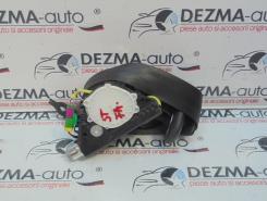 Centura stanga fata cu capsa, 5J0857701B, Skoda Fabia 2 Combi (5J)