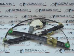 Macara cu motoras stanga fata, 8K0837461, 8K0959801A, Audi A4 Avant (8K5, B8)