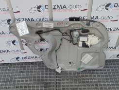 Macara cu motoras stanga spate, 1T0839729H, 1K0959703B, Vw Touran (1T1, 1T2) (id:261141)