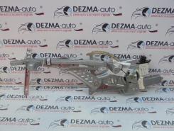 Macara cu motoras stanga fata, GM9178985, GM9178987, Opel Vectra C GTS