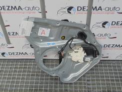 Macara cu motoras stanga spate, 1K9839755A, 1K0959703AG, Vw Golf 6 Variant (AJ5) (id:268204)